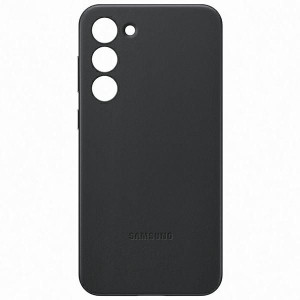 Etui Samsung Ef-vs916lb S23+ S916 Czarny/black Leather Cover