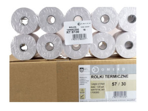 Rolki Termiczne 57 X 30 Do Kasy Fiskalnej 120szt