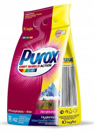 Proszek Do Prania Purox 10 Kg 142 Pr. Color Worek