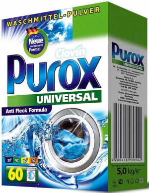 Proszek Do Prania Purox 5 Kg 60pr.uniwersal Karton