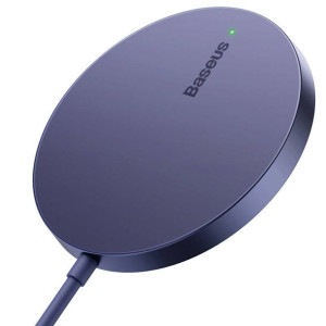 Ładowarka bezprzewodowa magnetyczna Baseus Simple Mini3 15W (fioletowa)