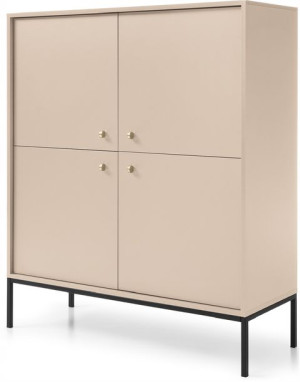 System MODO meble do salonu elegancja komoda - Beż