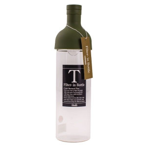 Hario butelka z filtrem Cold Brew Tea oliwkowa zieleń 750ml