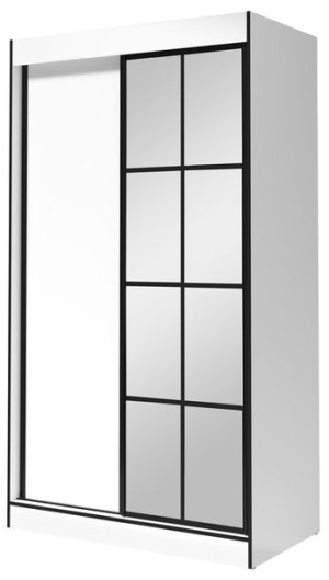 Szafa do sypialni OSLO II 120 cm biała