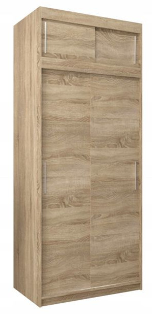 Szafa przesuwna TOMI - 100 cm ZESTAW