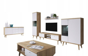 Zestaw PRIMA 1 komoda, RTV, meble do salonu