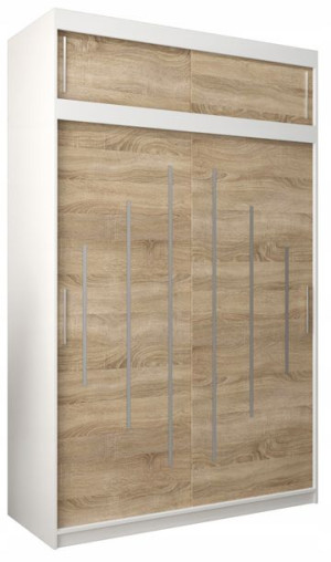 szafa przesuwna LUKA 150cm - garderoba ZESTAW