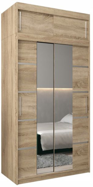 Szafa przesuwna VERA 4 - 100 cm ZESTAW