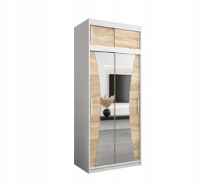 Szafa przesuwna MAROKO 100 cm ZESTAW