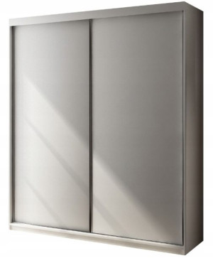 Szafa przesuwna DIEGO II 150cm BIAŁA, SONOMA