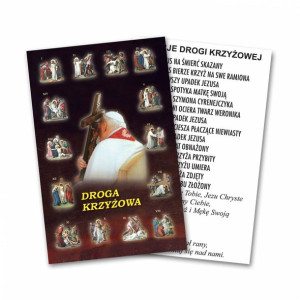 Droga Krzyżowa - Obrazek z modlitwą (100 szt)