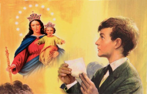 Święty Dominiki Savio - Obrazek jednostronny (100 szt)