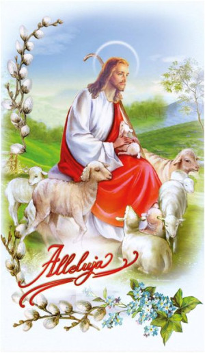 Alleluja - Obrazek jednostronny (100 szt)