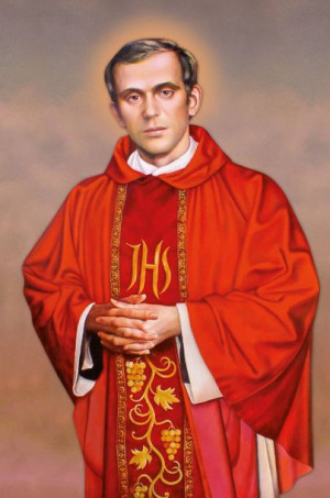 Bł. Ksiądz Jerzy Popiełuszko - Obrazek z modlitwą (100 szt)