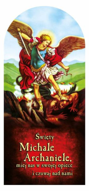 Święty Michał Archanioł - Obrazek z modlitwą (100 szt)
