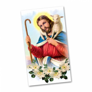 Jezus, Dobry Pasterz - Obrazek jednostronny (100 szt)