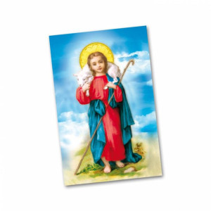 Jezus, Dobry Pasterz - Obrazek jednostronny (100 szt)