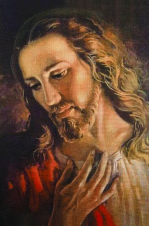 Ikona Jezus Chrystus Elia - Obrazek z modlitwą (100 szt)