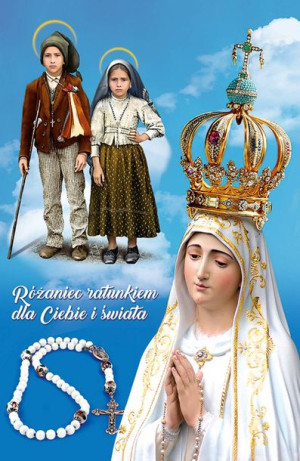 Różaniec - Obrazek z modlitwą (100 szt)