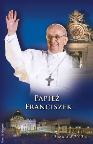Papież Franciszek - Obrazek z modlitwą (100 szt)