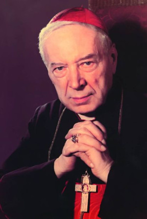 Kardynał Stefan Wyszyński - Obrazek jednostronny (100 szt)