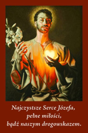 Święty Józef - Obrazek z modlitwą (100 szt)