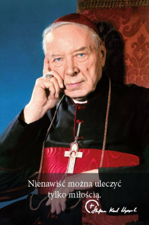Kardynał Stefan Wyszyński - Obrazek z modlitwą (100 szt)