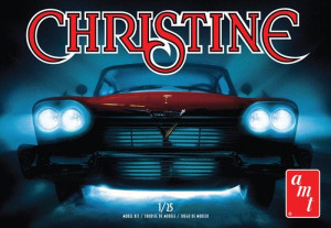 Model plastikowy AMT - 1958 Plymouth Christine (czerwony)