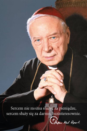 Kardynał Stefan Wyszyński - Obrazek z modlitwą (100 szt)
