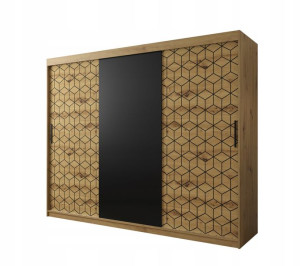 Szafa przesuwna Heksagon 250 x 200 x 62 artisan