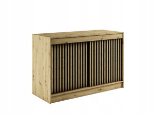 Komoda przesuwna LIVELLO - 150 cm z lamelami