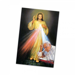 Jezus Miłosierny - Pocztówka jednostronna (100 szt)