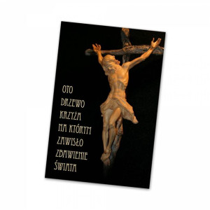 Jezus na krzyżu - Pocztówka jednostronna (100 szt)