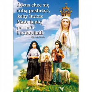 Matka Boża Fatimska - Pocztówka jednostronna (100 szt)