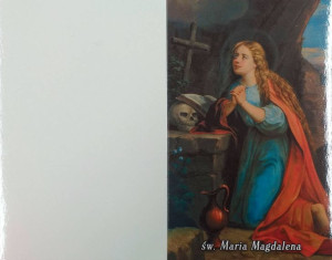 Święta Maria Magdalena - Pocztówka jednostronna (100 szt)