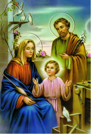 Święta Rodzina - Pocztówka jednostronna (100 szt)