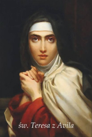 Święta Teresa z Avila - Pocztówka z modlitwą (100 szt)