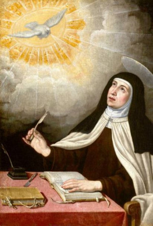 Święta Teresa z Avila - Pocztówka z modlitwą (100 szt)