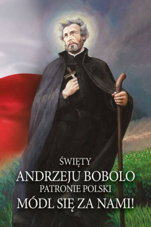 Święty Andrzej Bobola - Pocztówka jednostronna (100 szt)