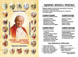 Święty Jan Paweł II - Pocztówka z modlitwą (100 szt)