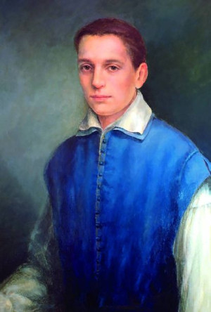 Święty Stanisław Kostka - Pocztówka z modlitwą (100 szt)