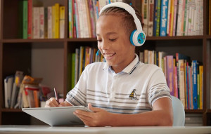 Słuchawki Bezprzewodowe Dla Dzieci Buddyphones School+ (niebieskie)