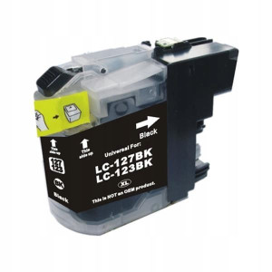 Tusz Zamienny do Brother LC121 LC123 J132W black