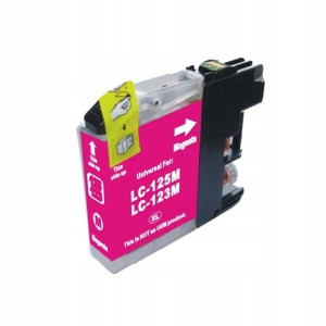 Tusz Zamienny do Brother LC121 LC123 J132W magenta