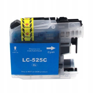 Tusz Zamienny do Brother LC525XLC DCP-J100 cyan