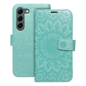 Kabura Mezzo Book Do Samsung S23 Plus Mandala Zielony