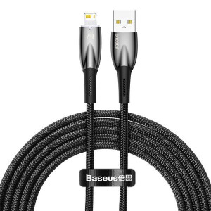Baseus Kabel Usb A Do Apple Lightning 8-pin 2,4a Glimmer Series 2m Czarny