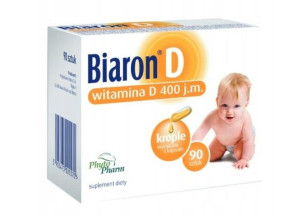 Biaron (Bioaron) Witamina D 90 kaps. twist-off.