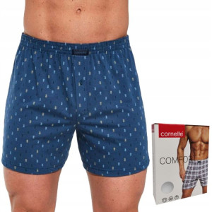 bokserki CORNETTE COMFORT cotton 002/262 krata XL