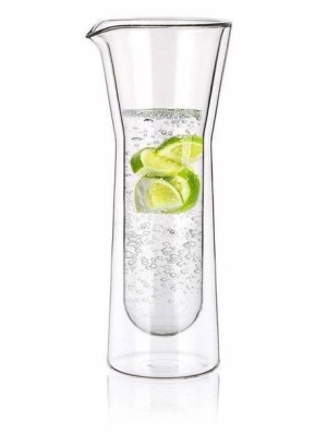 Szklana karafka DOBLO o podwójnych ściankach, 500 ml